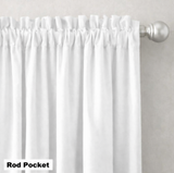 Anydrape White Luxury Retro Curtains – Modern Textured Drapes for Living Room, Bedroom & Dining Decor