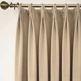 Anydrape Beige Velvet Blackout Curtains – High‑Quality Modern Luxury Drapes for Living Room, Bedroom & Dining Windows