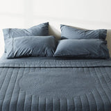 Linen+ Bamboo Quilted Coverlet