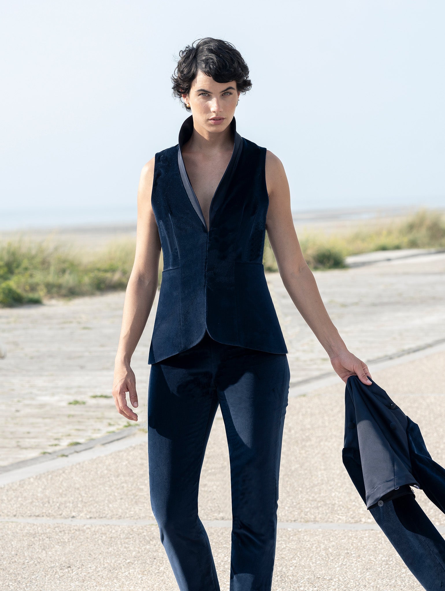 CHRYSALIS | 3-Way Velvet Jacket