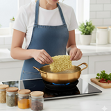 Anygleam Stock Pot Rainbow no.3-S Stainless Steel HotPot Without Lid Single-Layer Cooking Soup Noodle Sea Food Home Kitchen Restaurant Tools