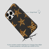 Black Jaguar Stars iPhone 13 Pro Max Case