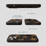 Black Jaguar Stars iPhone 13 Pro Case
