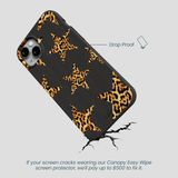 Black Jaguar Stars iPhone 14 Plus Case