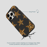 Black Jaguar Stars iPhone 14 Pro Case