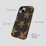Black Jaguar Stars iPhone 14 Case