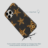 Black Jaguar Stars iPhone 15 Pro Max Case