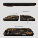 Black Jaguar Stars iPhone 16 Plus Case