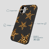 Black Jaguar Stars iPhone 16 Plus Case