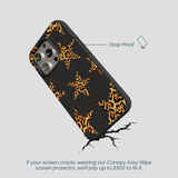 Black Jaguar Stars iPhone 16 Pro Case