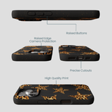 Black Jaguar Stars iPhone 16 Pro Case