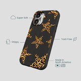 Black Jaguar Stars iPhone 16 Case