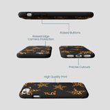 Black Jaguar Stars iPhone 6/6s/7/8/SE Case
