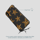 Black Jaguar Stars iPhone XR Case