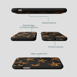 Black Jaguar Stars iPhone XR Case