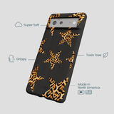 Black Jaguar Stars Google Pixel 6a Case