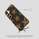 Black Jaguar Stars Samsung Galaxy S23 Case
