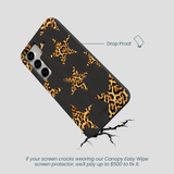 Black Jaguar Stars Samsung Galaxy S25 Case