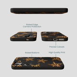 Black Jaguar Stars Samsung Galaxy S25 Case