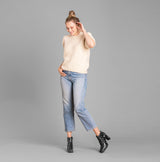 Jasper Marble Vegan Square Toe Heeled Ankle Boot