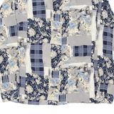 BIAGGINI Womens Shirt Blue Floral Long Sleeve UK 12