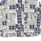BIAGGINI Womens Shirt Blue Floral Long Sleeve UK 12