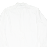LUTTEURS CHEMISIER Mens Formal Shirt White Long Sleeve XL