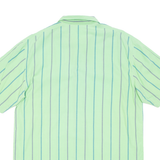 MATINIQUE Mens Shirt Green Striped L