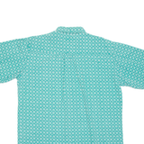 PICDOR Mens Shirt Green Geometric M