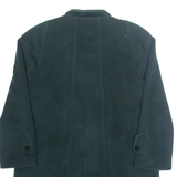 YOUR SIXTH SENSE Womens Overcoat Coat Green Wool M