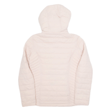 NAUTICA Womens Puffer Jacket Pink Hooded M