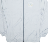 ADIDAS Mens Windbreaker Jacket Grey M