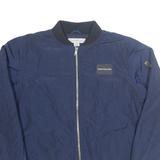 CALVIN KLEIN JEANS Womens Bomber Jacket Blue XL