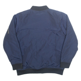 CALVIN KLEIN JEANS Womens Bomber Jacket Blue XL