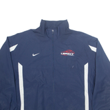 NIKE Liberty Flames Football NCAA Mens Track Jacket Blue XL
