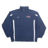 NIKE Liberty Flames Football NCAA Mens Track Jacket Blue XL