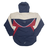 ASICS Mens Jacket Blue Hooded L