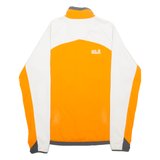 JACK WOLFSKIN Womens Shell Jacket Orange Colourblock UK 16