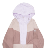 COLUMBIA Womens Wax Jacket Pink Hooded Colourblock M