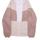 COLUMBIA Womens Wax Jacket Pink Hooded Colourblock M