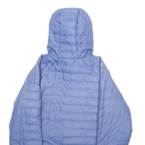 COLUMBIA Womens Puffer Jacket Blue Hooded L