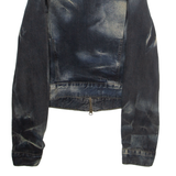 LEVI'S Womens Denim Jacket Blue S