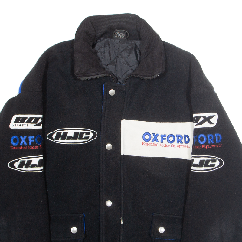 OXFORD ESSENTIAL RIDING EQUIPMENT Mens Biker Jacket Black XL