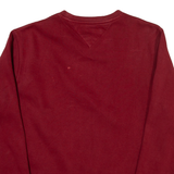 TOMMY HILFIGER Mens Sweatshirt Maroon S