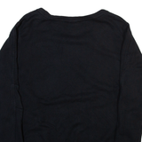 NIKE Womens Sweatshirt Black L