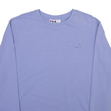FILA Womens Sweatshirt Purple XL