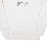 FILA Mens Sweatshirt White S