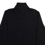 MICHAEL KORS Mens Sweatshirt Black 1/4 Zip L