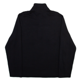 MICHAEL KORS Mens Sweatshirt Black 1/4 Zip L
