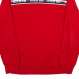 NIKE SB Mens Sweatshirt Red Collared S